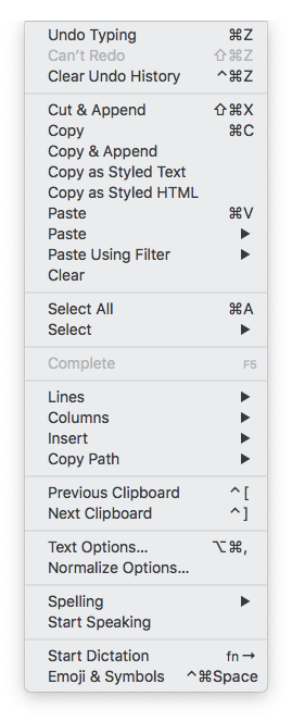 Un menu per palati fini di copiaincolla Un menu per palati fini di copiaincolla
