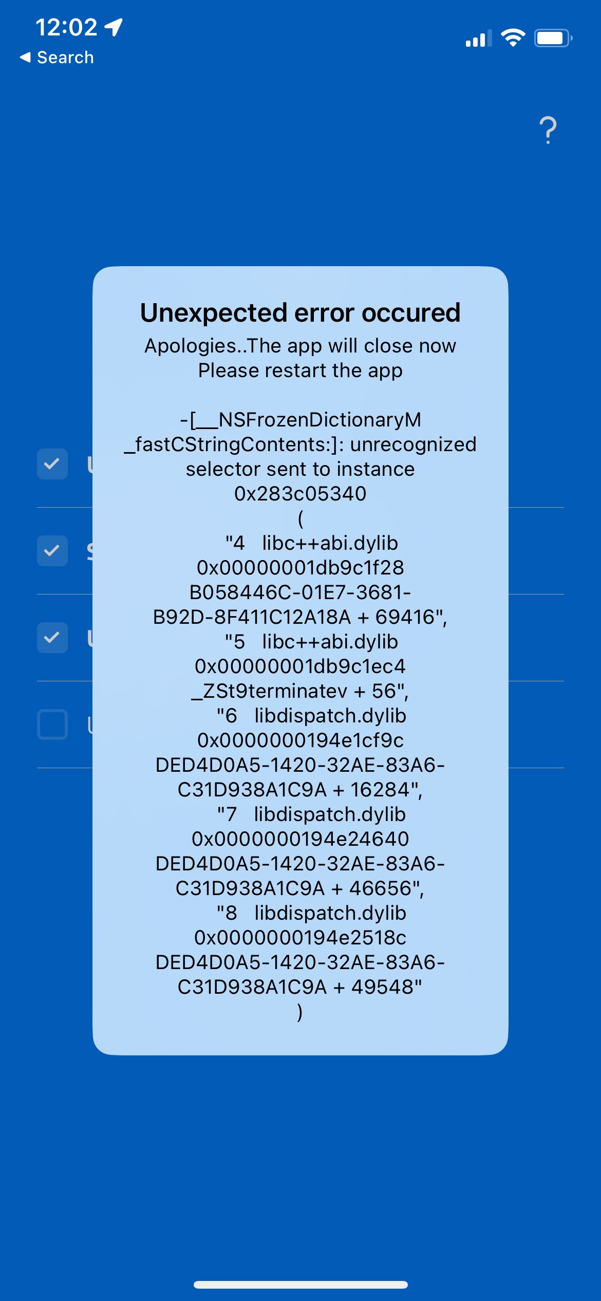IO in funzione su iPhone