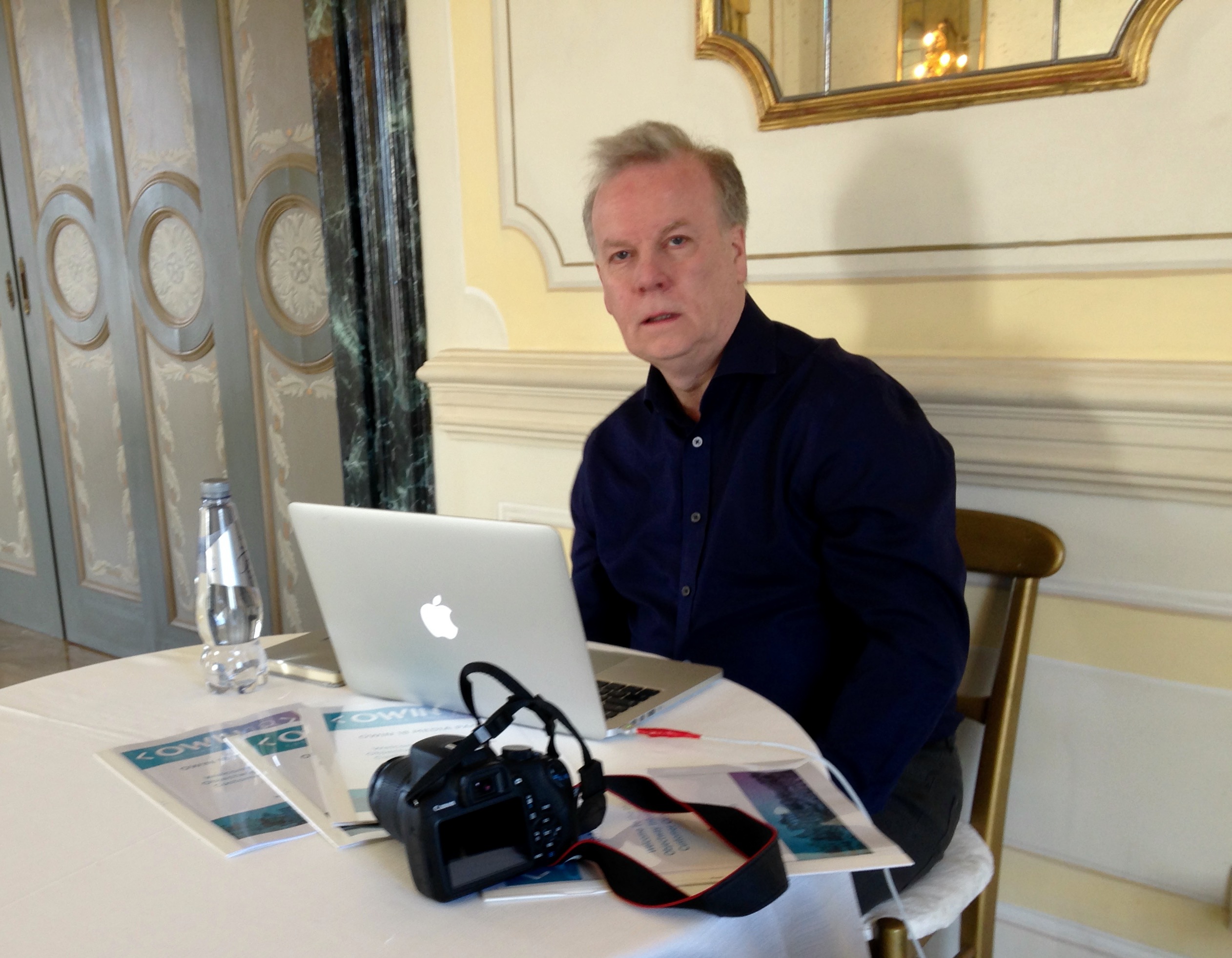 Giornalista estero accreditato a Owin18