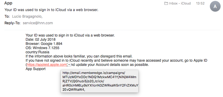 Ci provano con il phishing