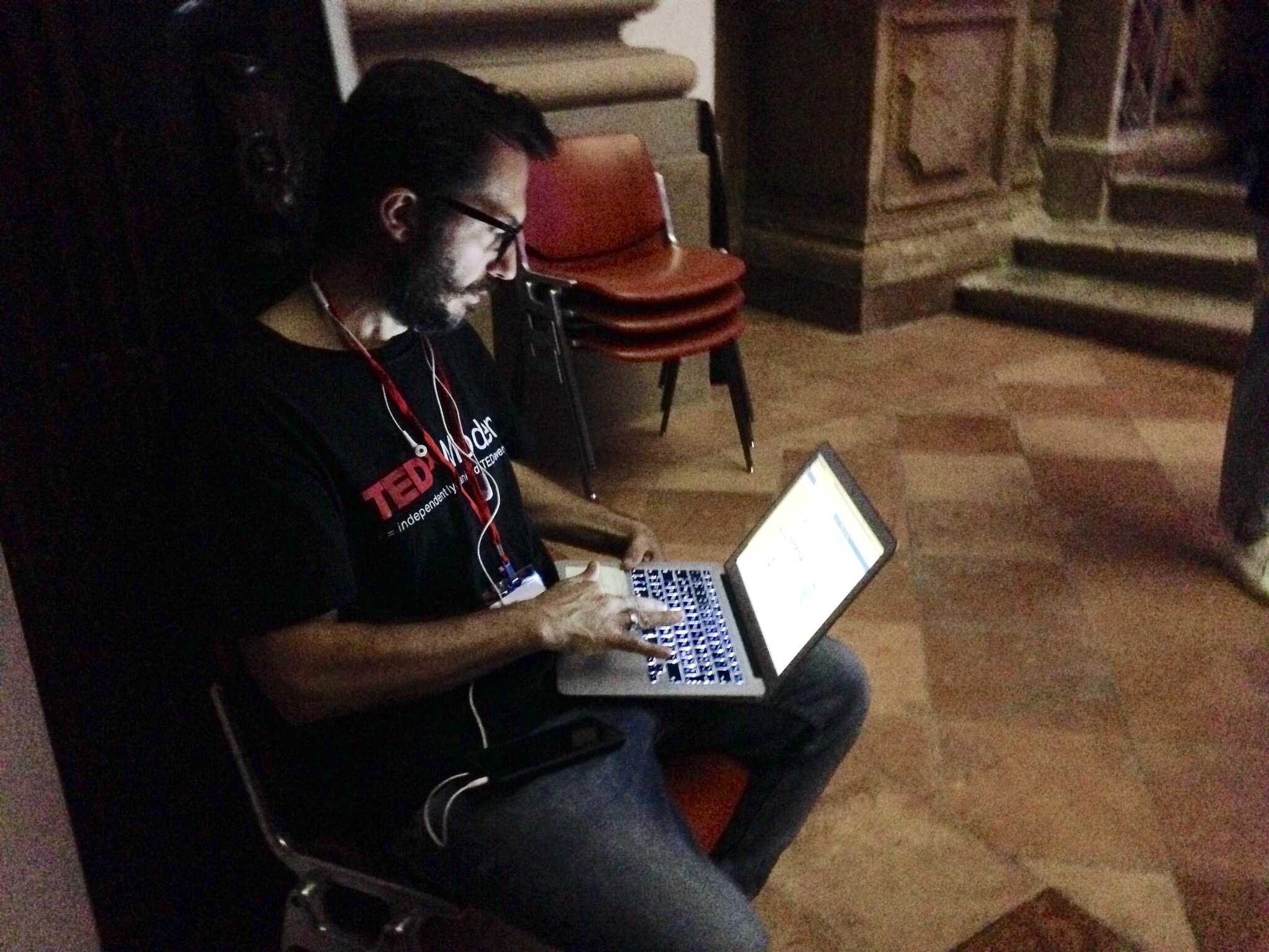MacBook Pro a TedX Modena MacBook Pro a TedX Modena